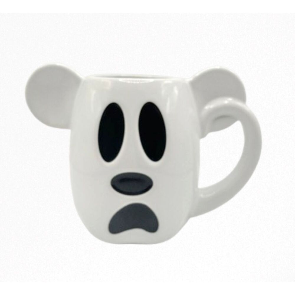 Disney Parks Mickey Mouse Ghost Mug "Boo To You" Halloween Coffee Cup 2018